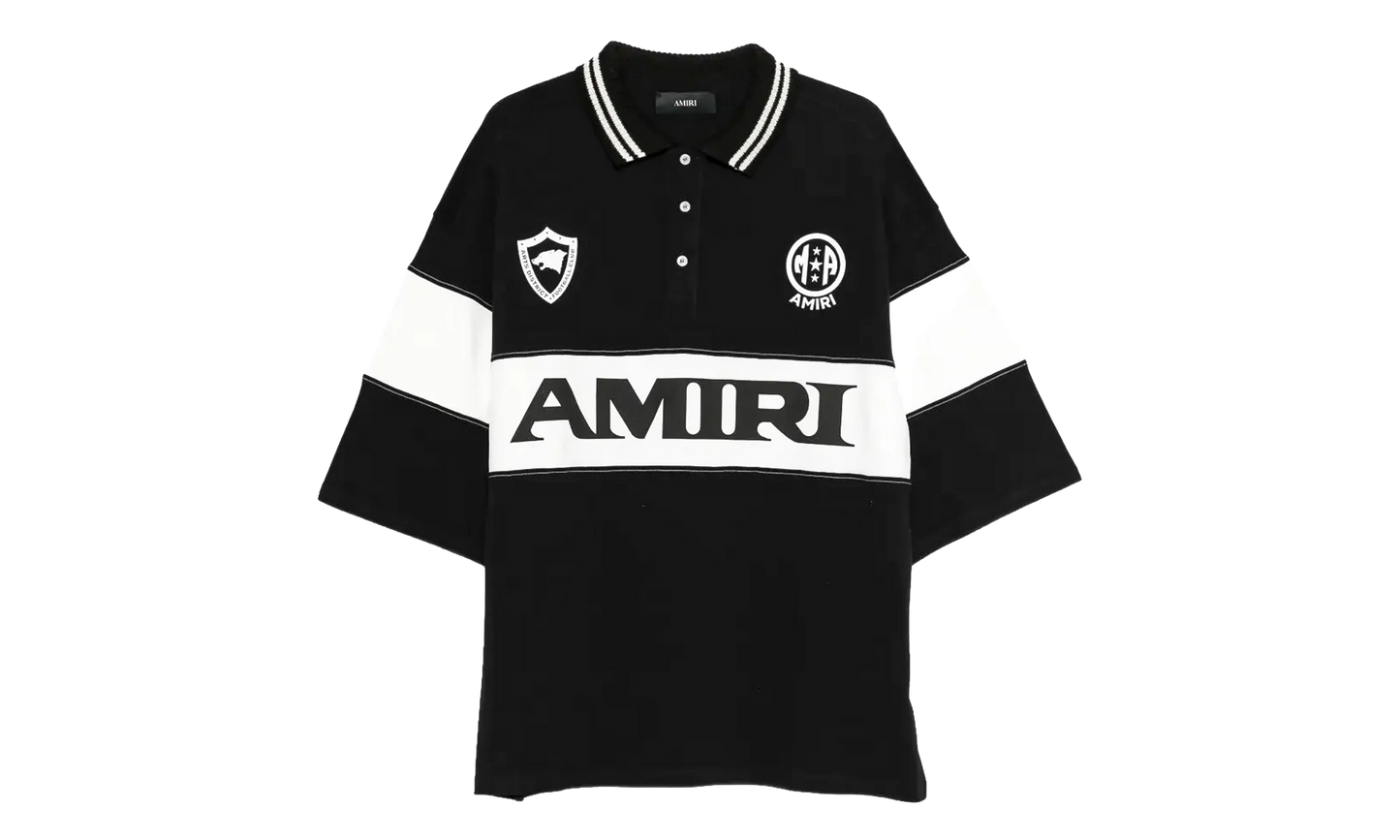 Sport Oversized Polo "Black" AMTOJR1003 001