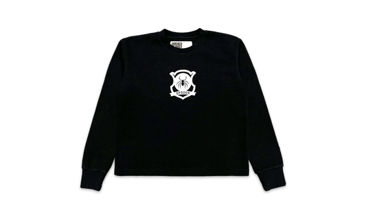Waffle Knit Top "Black" SP5der261