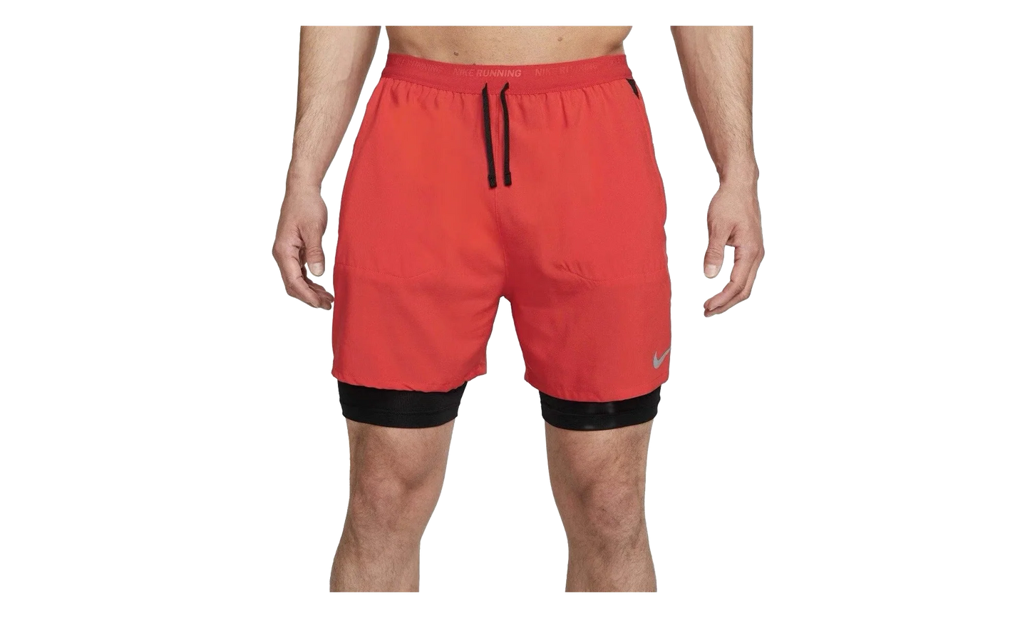 Stride Dri-fit Hybrid Running Shorts "University Red / Black" DM4757 657