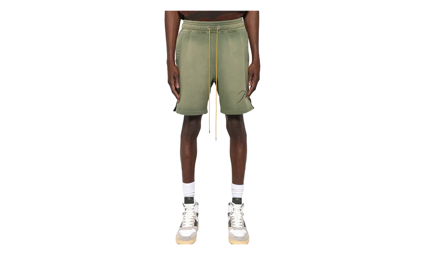 Script Logo Sweatshorts "Sundry Olive" RHFW23SH05150854