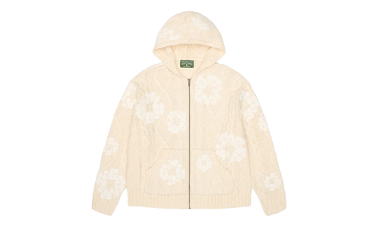 MVP Fisherman Zip Up Sweater "Tan" DT421