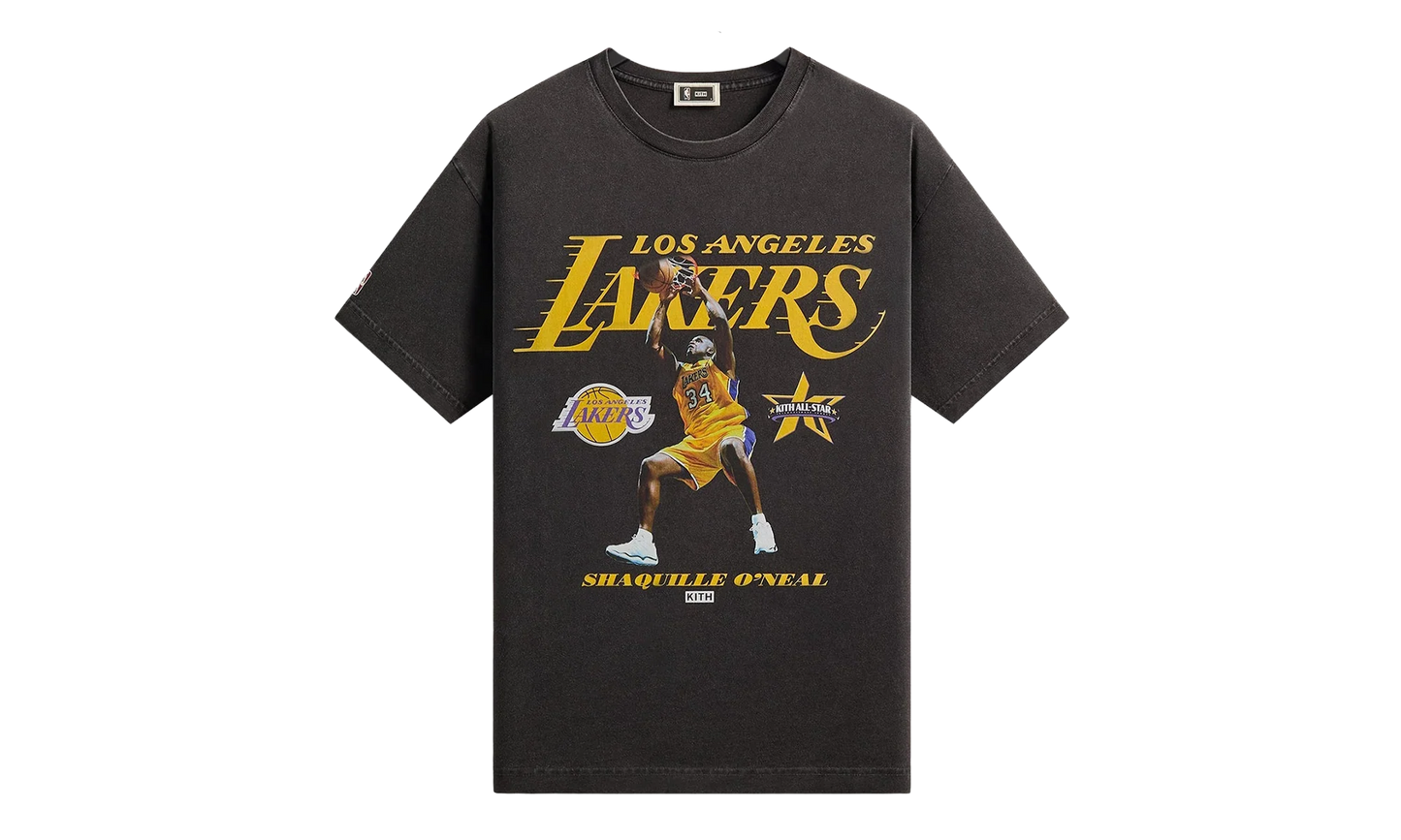 NBA All-Star Los Angeles Lakers Shaquille O'Neal "Black" KHM034948 001