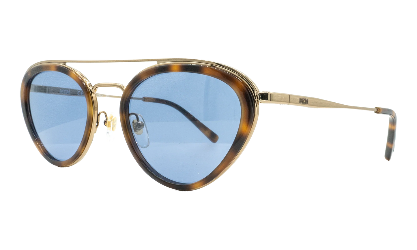 Oval Sunglasses "Havana/Gold" MCM134S-214