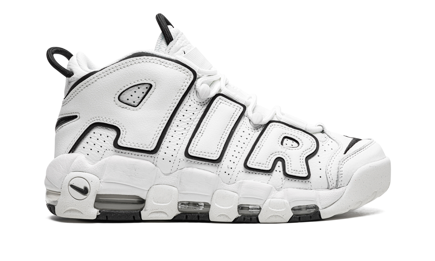 AIR MORE UPTEMPO MNS WMNS"White/ Black" DO6718 100