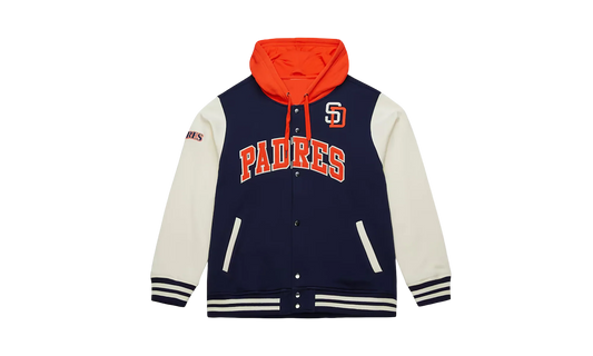 MLB Courtside Fleece Vintage Cap "San Diego Padres - Navy" JK11162 SDPNAVY