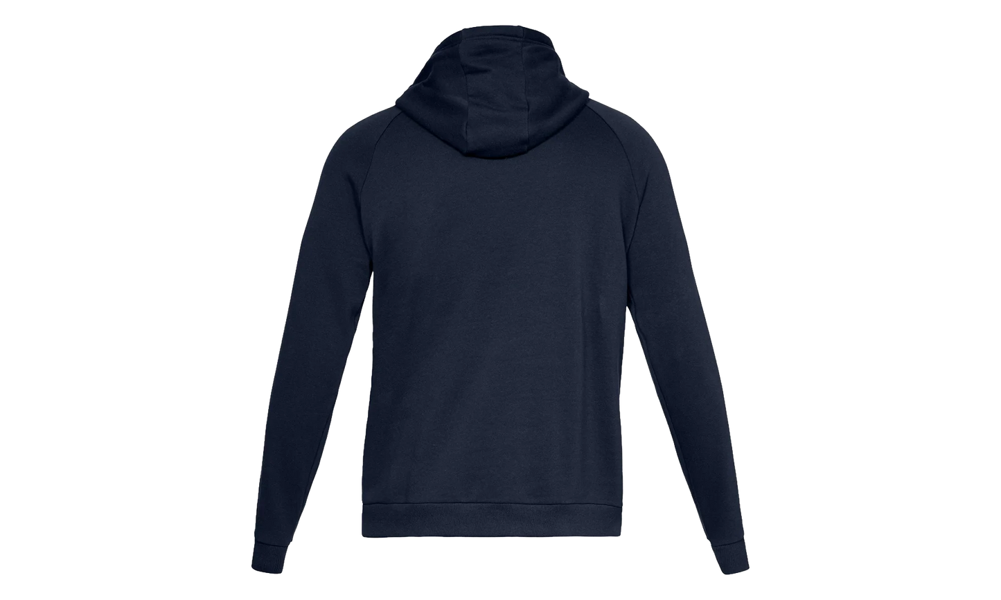 Rival Fleece Box Logo Hoodie "Academy / White" 1329745 408
