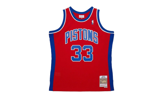 NBA Grant Hill Dark Jersey "1994 Detroit Pistons - Red" JY8722 DPIRED1