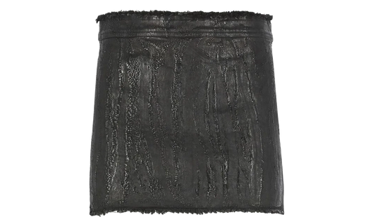 Mini Denim Skirt WMNS "Black" RO02D3337 SBMT 09
