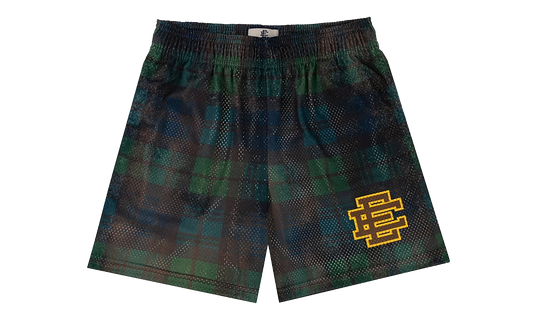 EE BASIC SHORT "SS24 - Mesh-Green/Brown" EE801