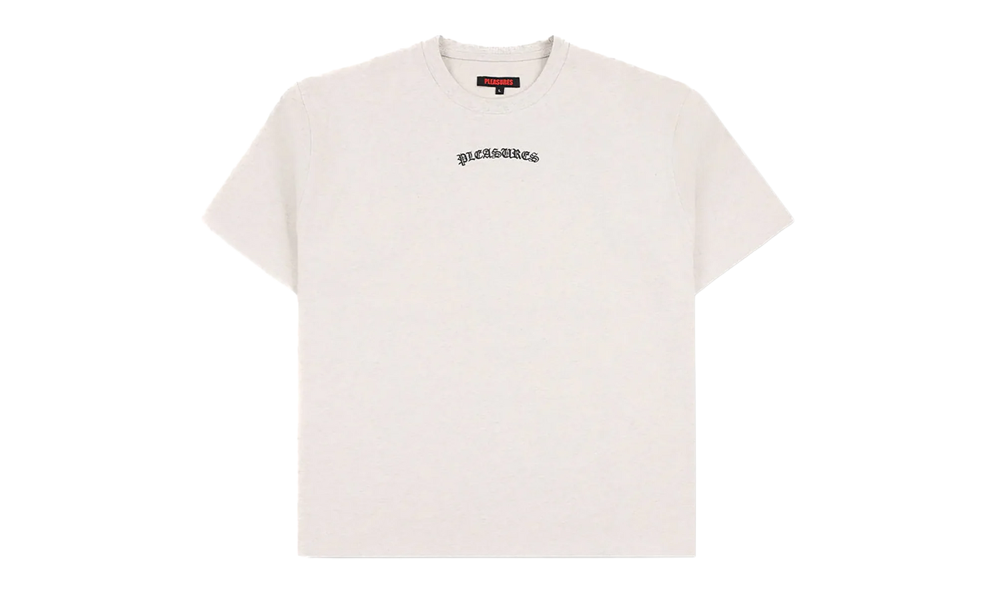 Neural SS applique Tee "Oatmeal" P26SP026-OAT