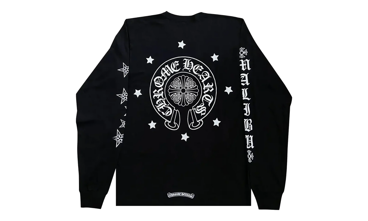 Malibu Exclusive Stars L/S T-shirt "Black" CHRM1190