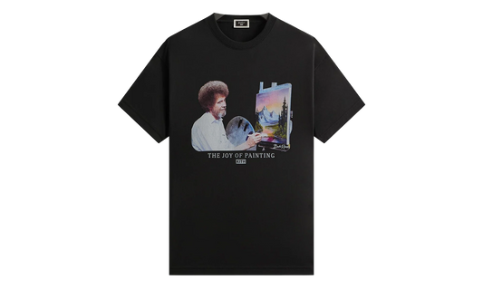 Bob Ross Joy of Painting Portrait Tee "Black" KHM033936 001