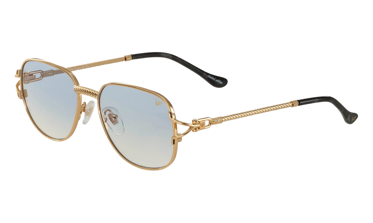 Mayor Deluxe Edition 18KT "Yellow Gold / Sky Blue" DXMY2 0002 29C8
