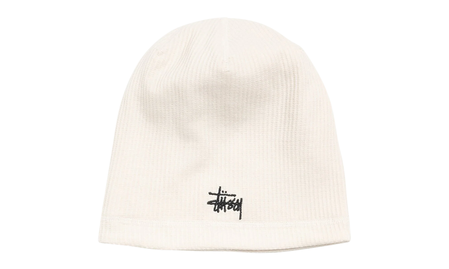 WAFFLE SKULLCAP "Bone" STUS374