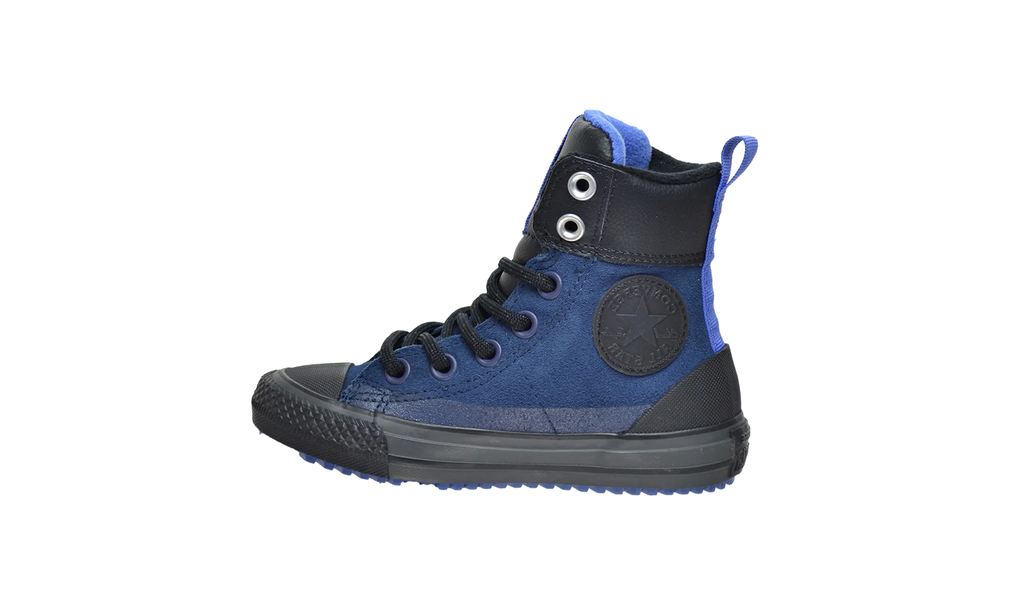 Chuck Taylor All Star Asphalt High Top GS "Navy/Oxygen Blue/Black" 654313C