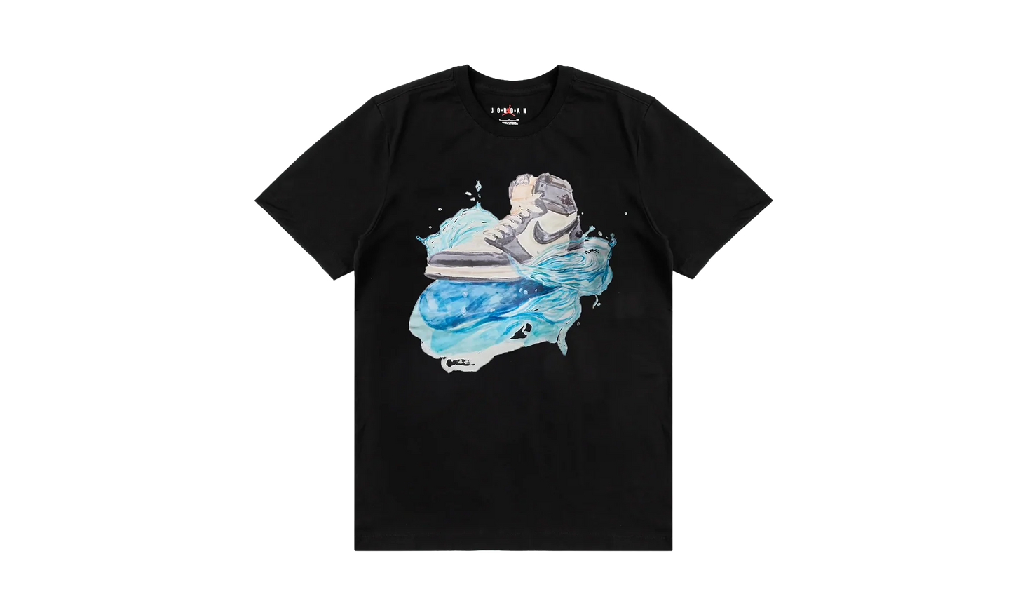 Jordan Flight Essentials AJ1 Short-Sleeve T-Shirt "Black / White" IB3355 010