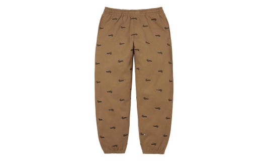 Repeat Script Sweatpants "FW25 - Dark Khaki" SU27082