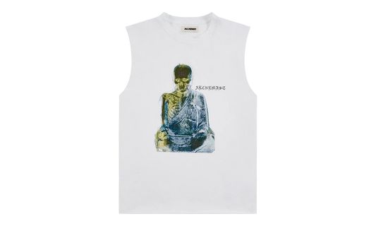 Monk Sleeveless Tee "White" ALSS26MJSST39B