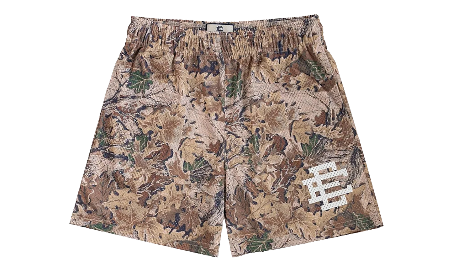 EE BASIC SHORT "LEAF CAMO - Camo Beige/ White" EE750