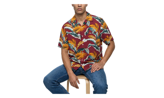 Linen Pattern Shirt "Multicolor" S67DR0001S78219210S