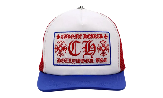 Hollywood Trucker Hat "Blue/Red/White" CHRM0705