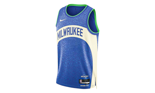 NBA City Swingman Jersey "2023-24 Milwaukee Bucks - Photo Blue" DX8539 406