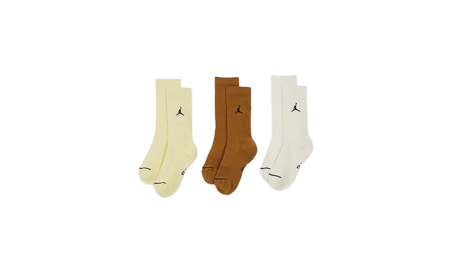 Air Jordan Everyday Crew Socks "Multicolor (3 Pairs)" DX9632 919