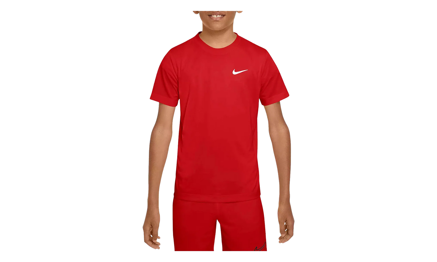 Legend Dri-Fit T-Shirt GS "University Red / Black" DX9537 657