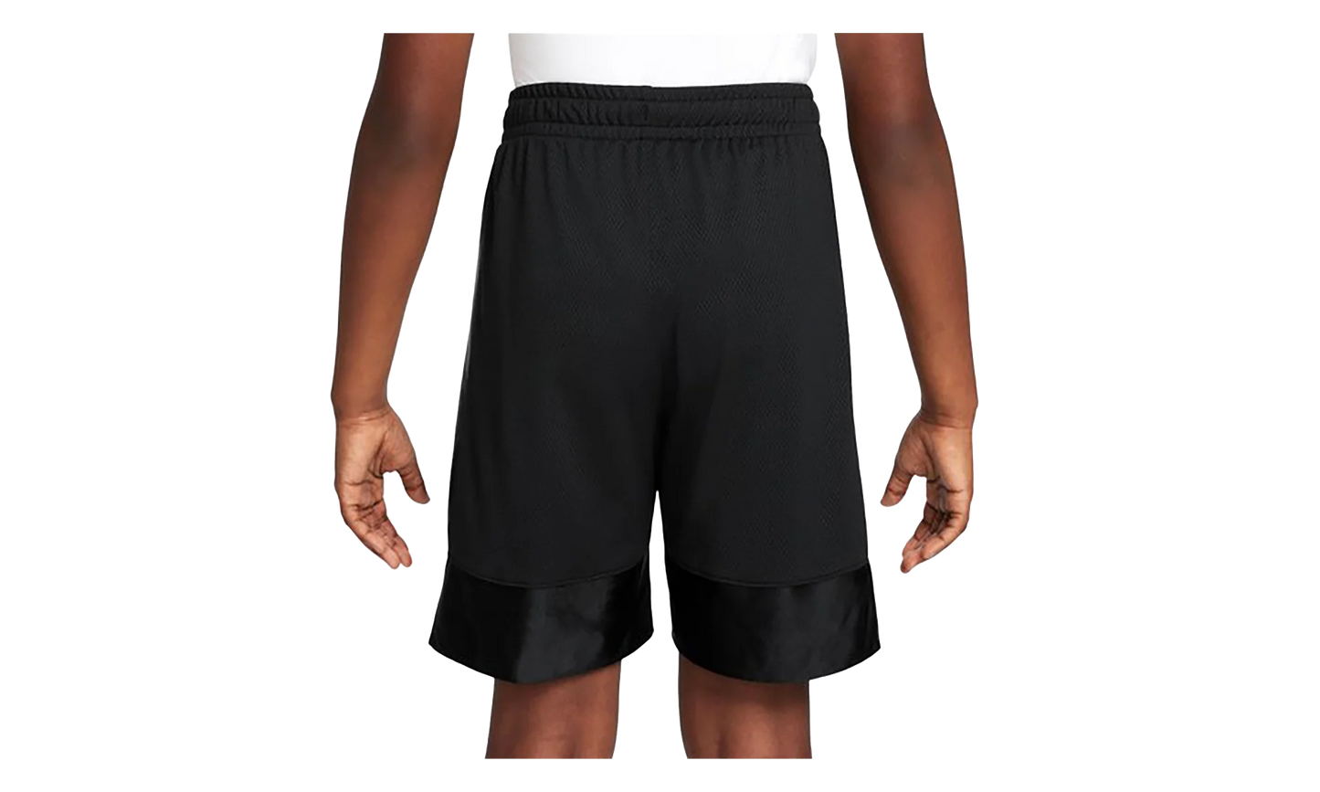 Dri-Fit Elite Stripe Basketball Shorts GS "Black White" FN8326 010
