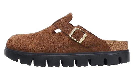 Boston Chunky Suede Leather "Dark Tea Black" 1028402