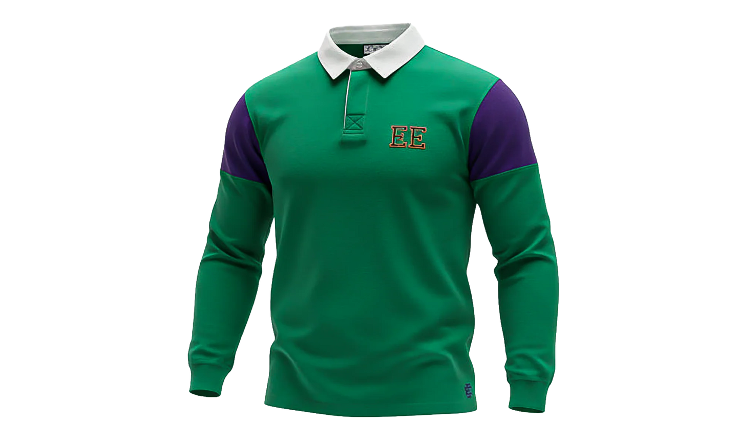 EE RUGBY CORE POLO "Green/ White" EE739