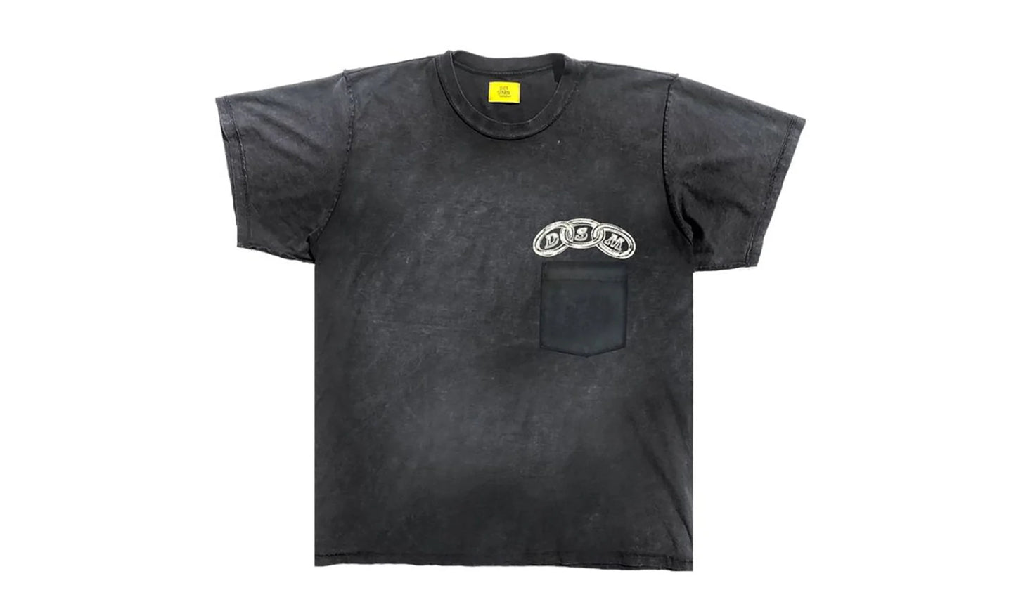 Chain Link SS Pocket Tee "Vintage Black" DSM HOL2501 047