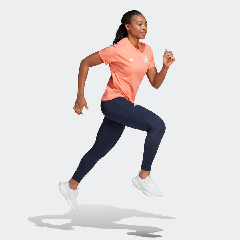 Women's adidas Boston Marathon 2023 Made with Nature Running Tee
