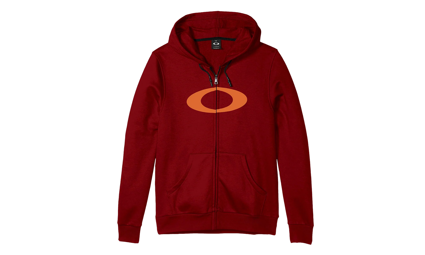 Ellipse Full Zip Hoodie "Raspberry" 461644 45A