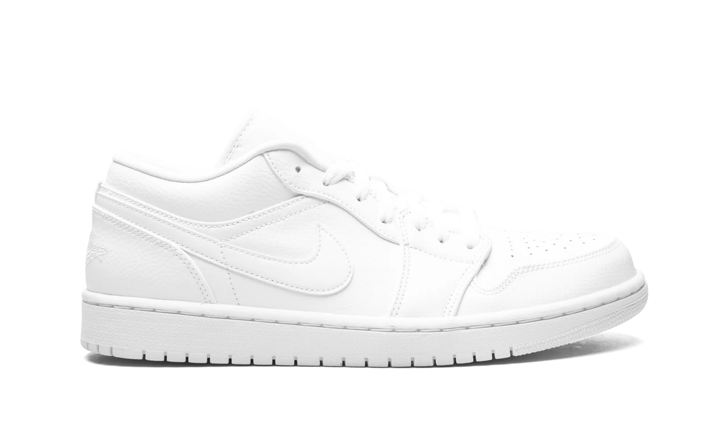 Air Jordan 1 Low "WHITE / WHITE-WHITE" 553558 112