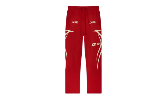 Sports Double Hit Logo Sweatpants "Red" HSR139