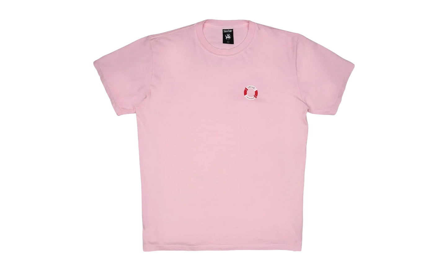 Fontaine Beach Short Sleeve T-Shirt "Pink" SMT184 1 PNK