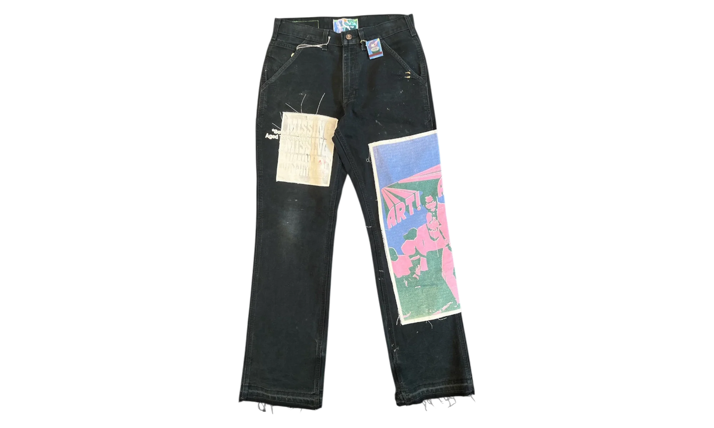 Feck Carpenter Trousers "Black / Multicolor" BWA102