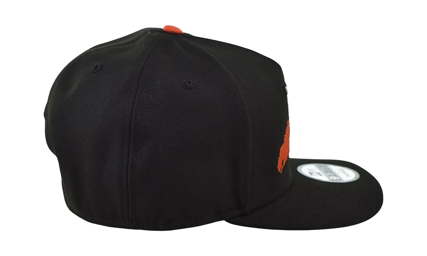 9FIFTY Long Island A-Frame Snapback "Black / Orange" 70975350