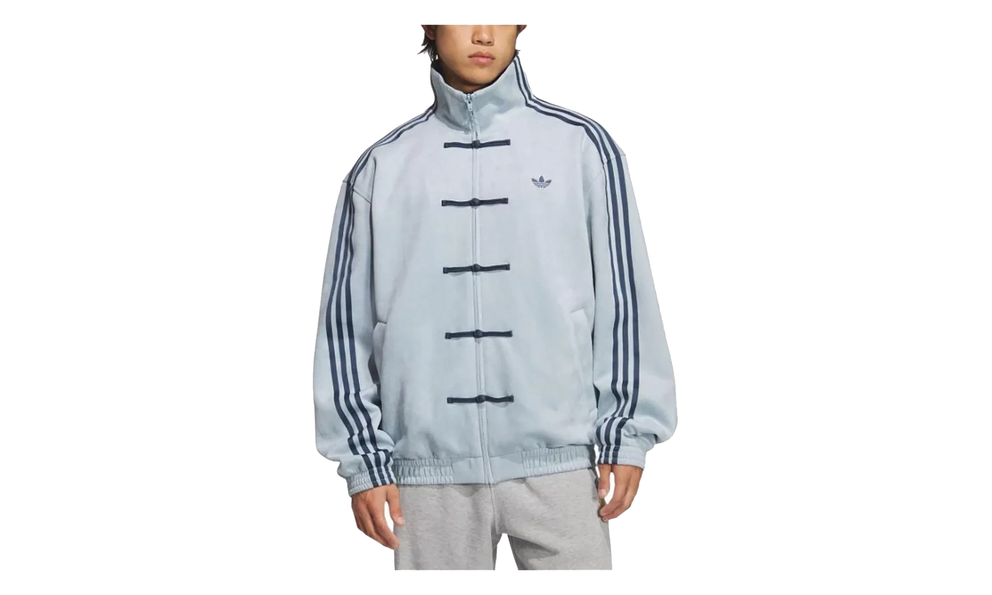 Chinese Style Track Top "Ash Grey" KT3846