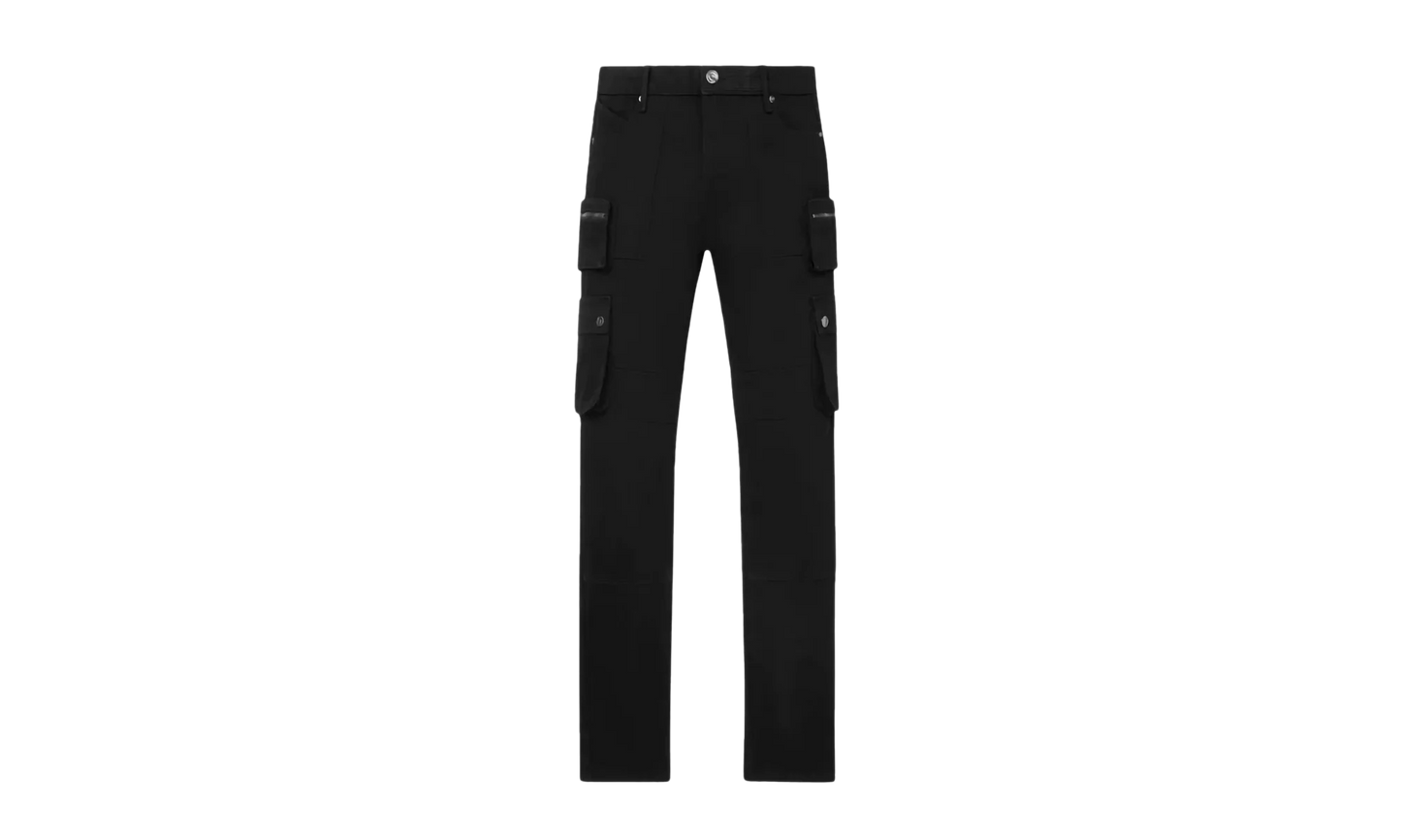 Slate Cargo Skinny Jean "Black" MRLDK626 B1839BLACK
