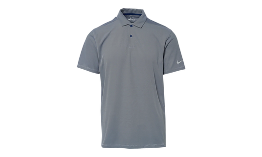 Dry Fit Victory Texture Golf Polo Shirt "Blue Void / Pure / Silver" BV6912 492