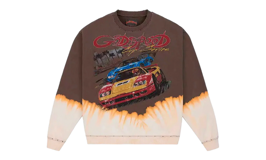 F.T.W Sweatshirt "Brown Bleached Wash" GS107