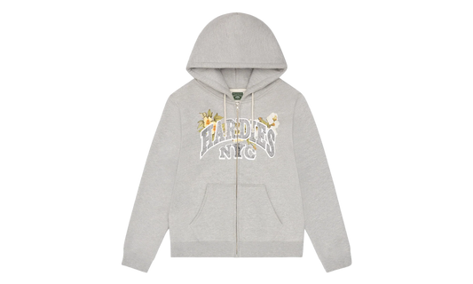 Hardies NYC Zip Up Hoodie "Grey" DT586
