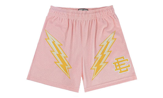 EE BASIC SHORT "SS24 - Bolt Rose Quartz/Yellow Bolt" EE688