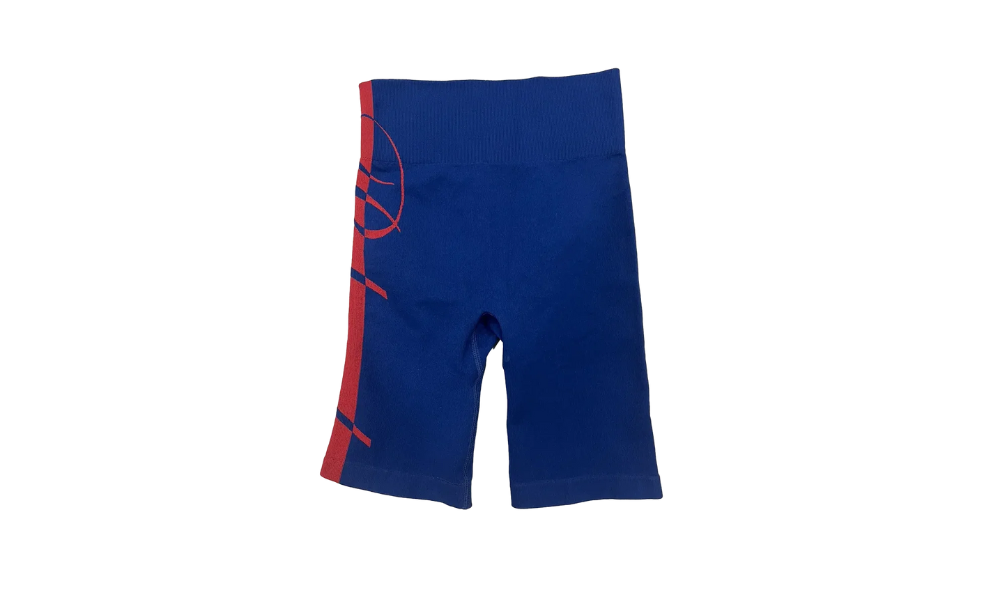 Core Techknit Biker Short "Blue/Red" H21CORE TBIK BLU