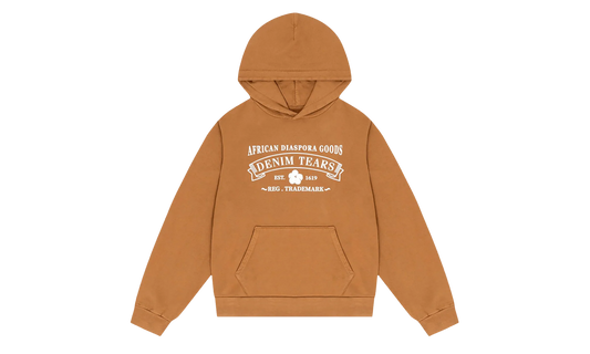ADG Hoodie "Washed Brown" DT329