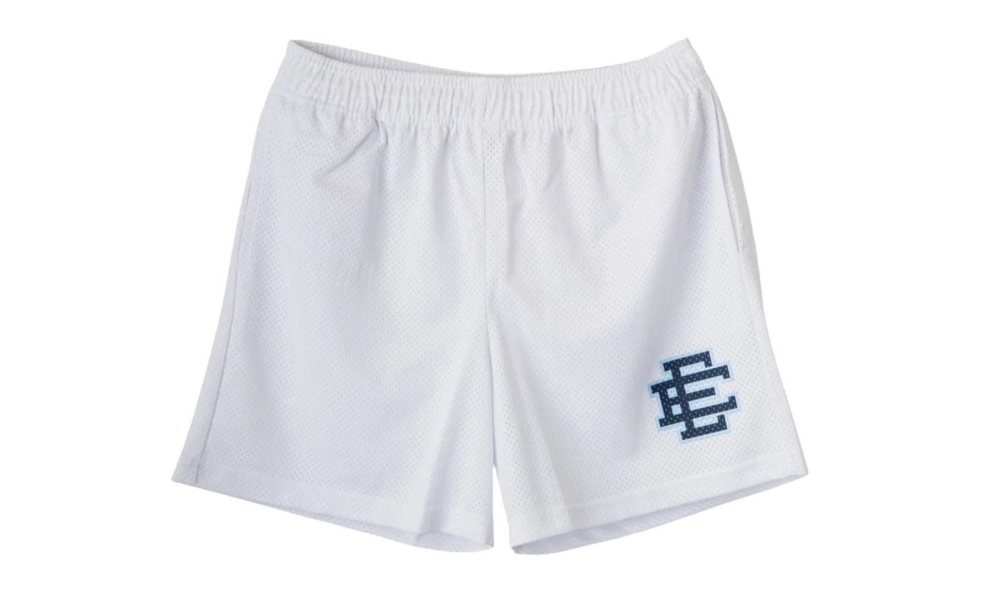 EE Basic Shorts "White / Navy Blue / Sky Blue" EE163
