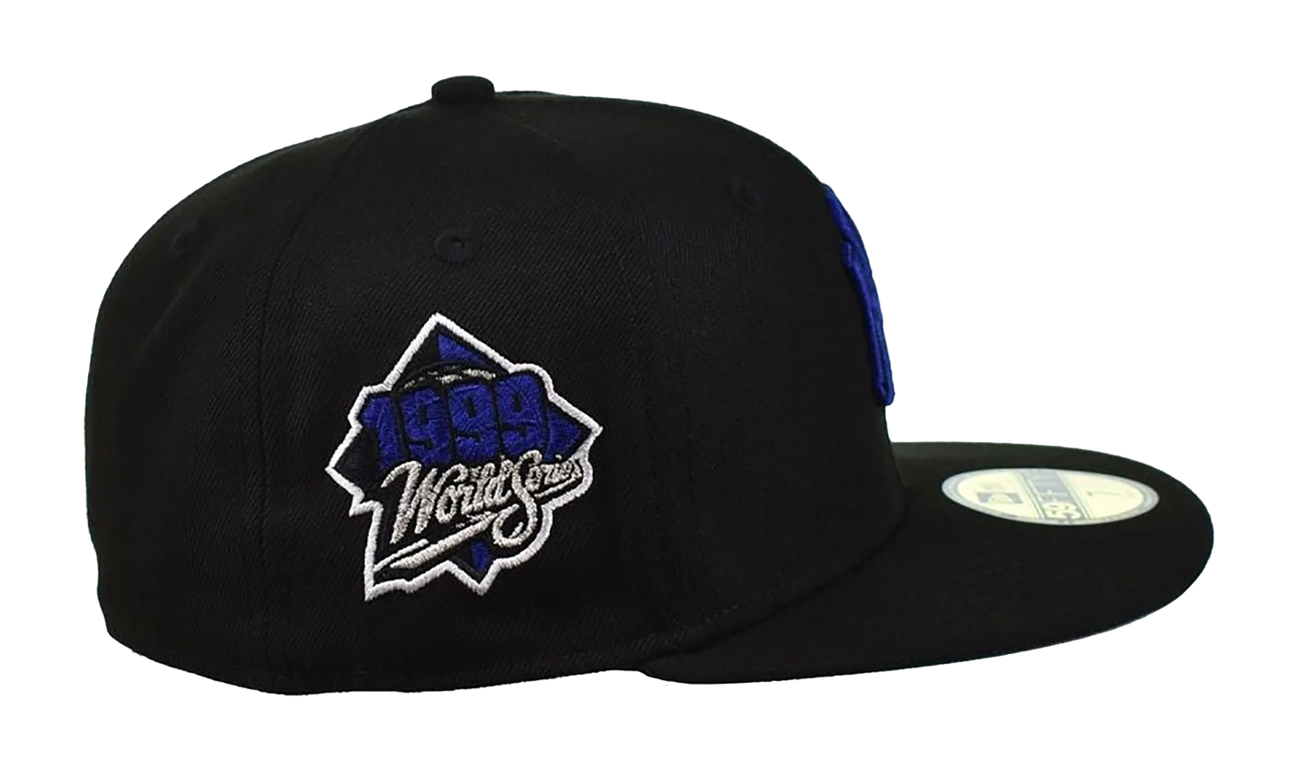 59FIFTY New York Yankees Fitted Hat "Black / Royal Blue" 70909525