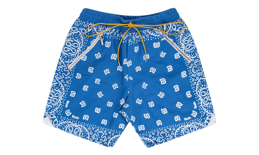 Rhude Bandana Shorts "Blue" RHSS23SH46009481 MARINEBLUE